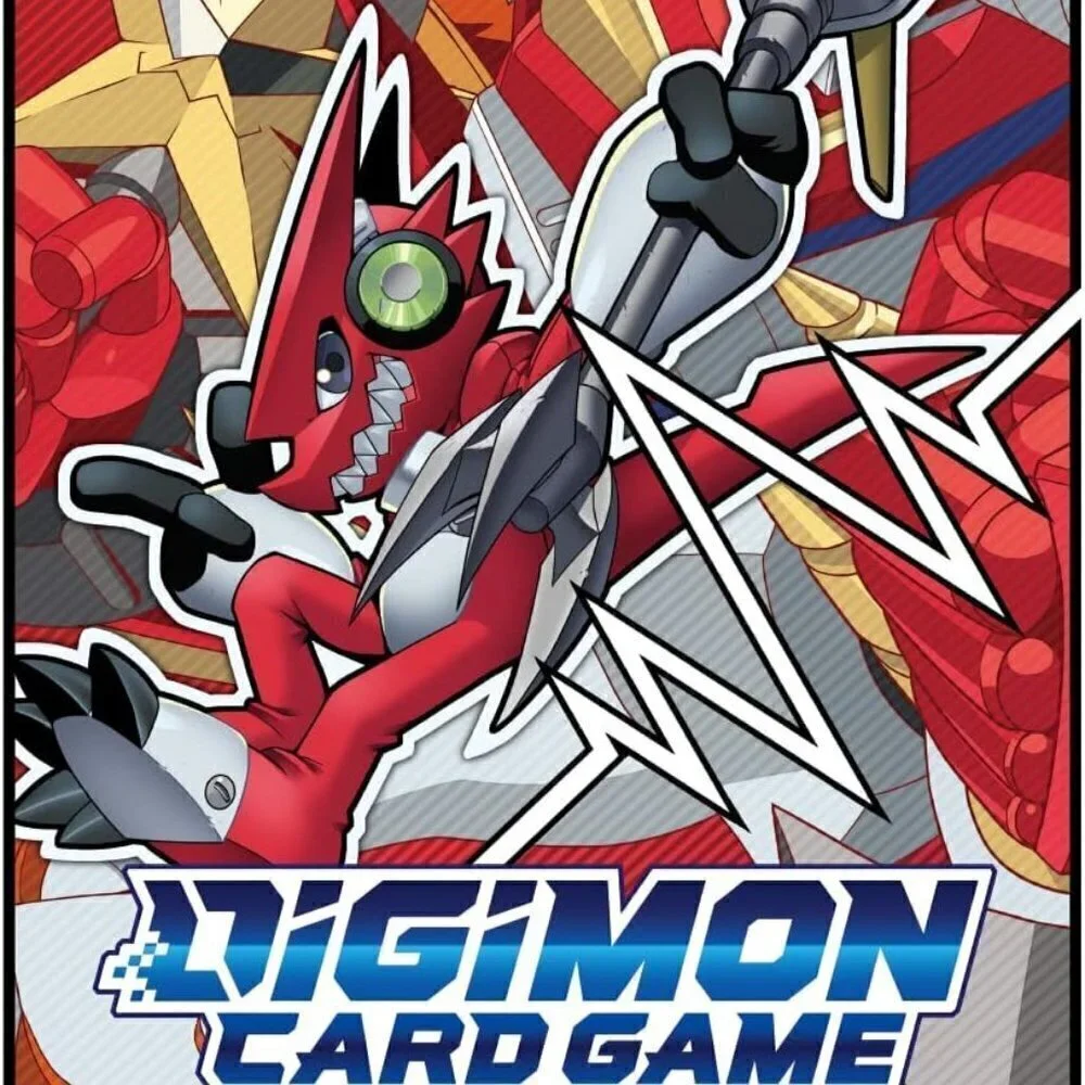 COPY - Digimon Card Game Official Card Sleeve 2022 Shoutmon  - BRAND NEW SEALED.